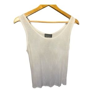 Elle White Tank Top